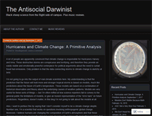 Tablet Screenshot of antisocialdarwinist.com